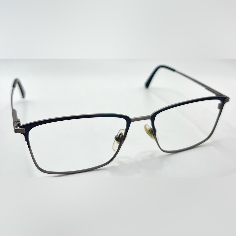 AC Adderley Silver Gunmetal Oval Sunglasses Frames Only